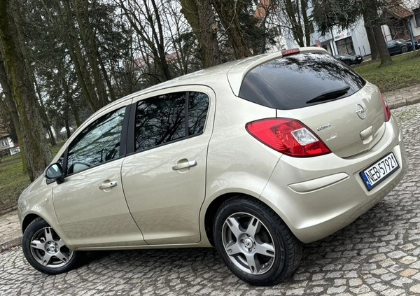 Opel Corsa cena 15900 przebieg: 130190, rok produkcji 2009 z Krzywiń małe 67